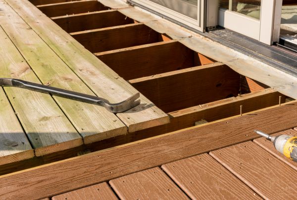 Cost of Old Deck Repair in Stafford