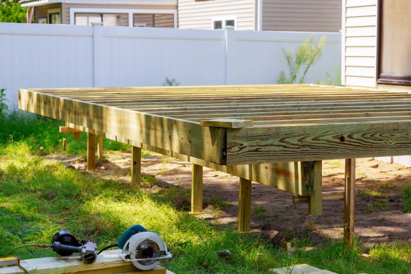 Cost of Elevated Deck Installation in Stafford