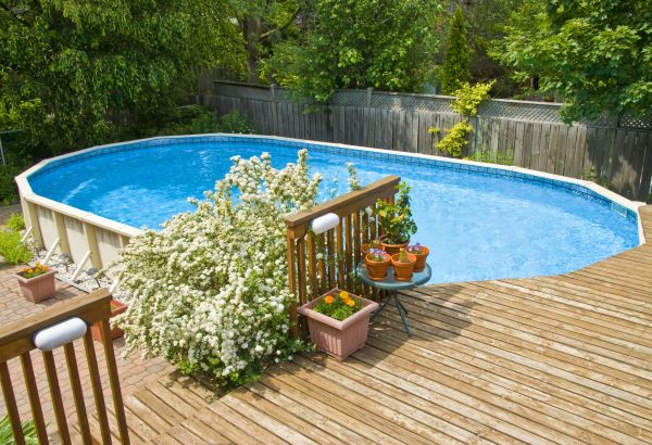 Pool Deck Installation in Stafford