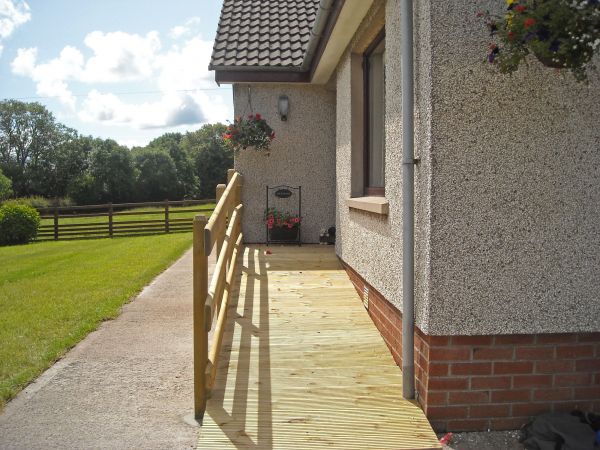 Cost of Hardwood Ramp Installation in Stafford